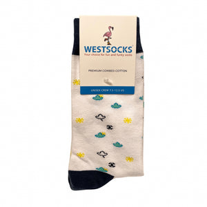 WestSocks White Cotton Blend Socks