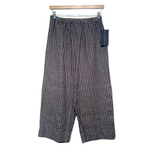 Bryn Walker Grey & Black Women Size Just Try It! Houndstooth New With Tags Pants